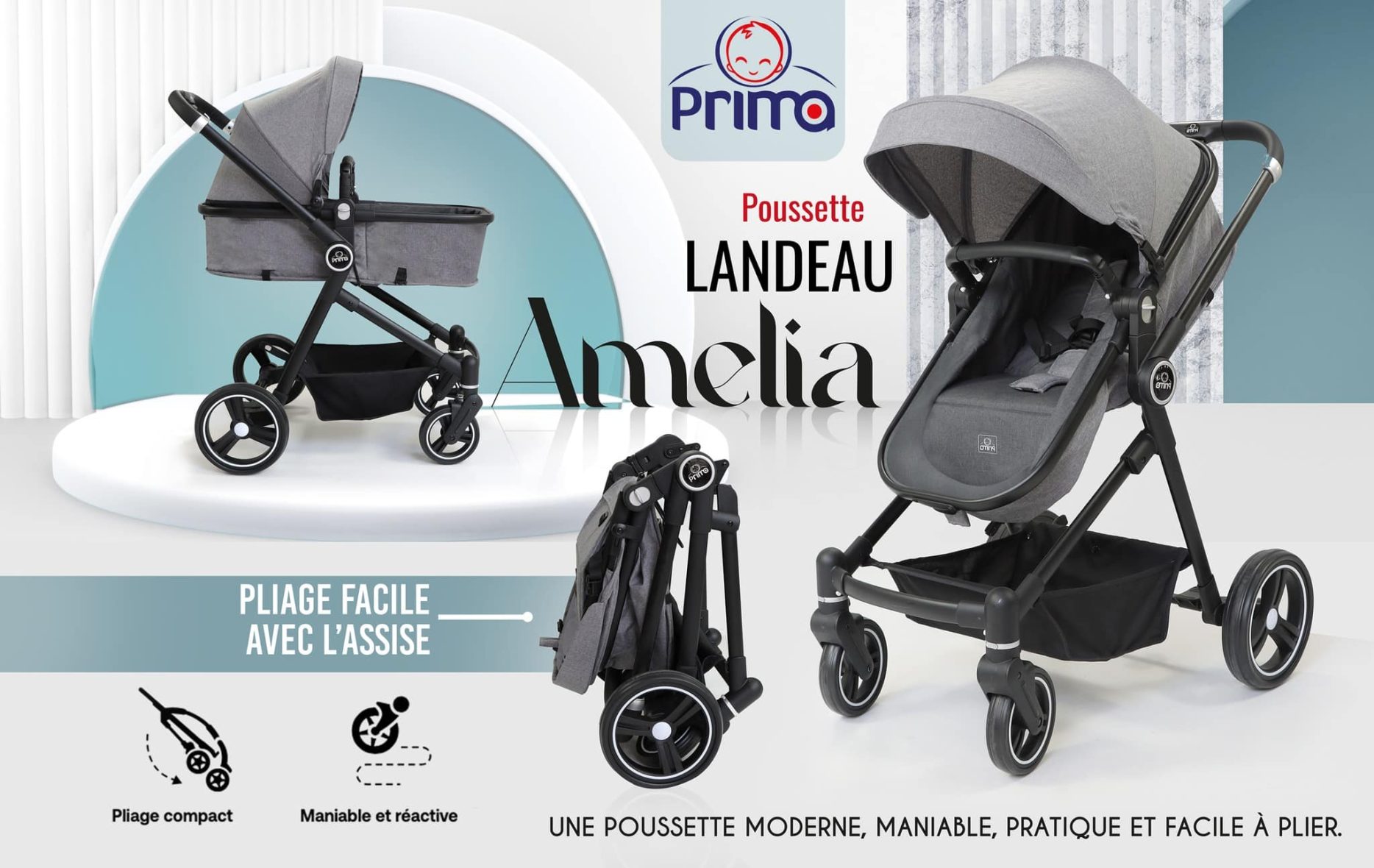 Poussette landau PRIMA