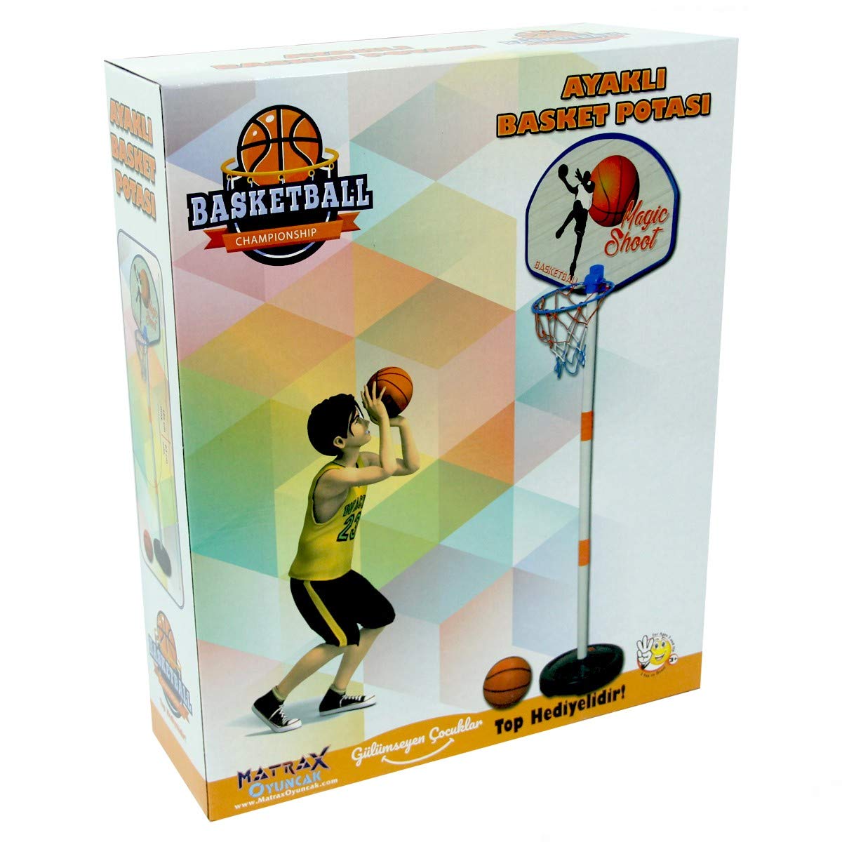 Panneau De Basket Pour Enfants Avec Planche - SpaceNet Tunisie