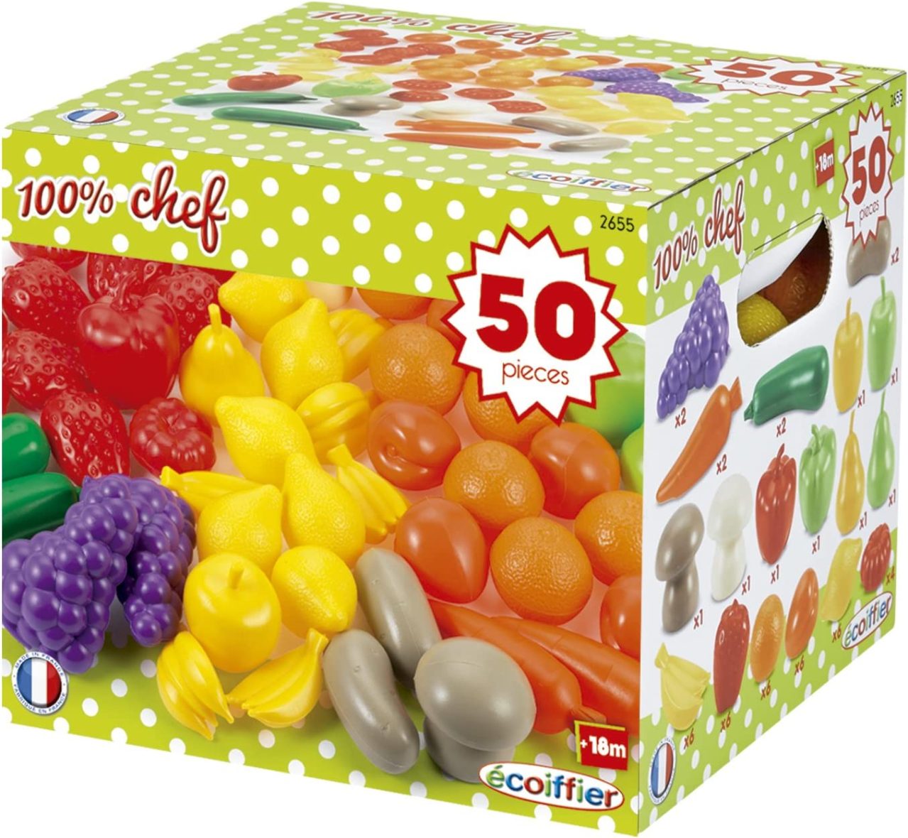 pack fruit et legumes