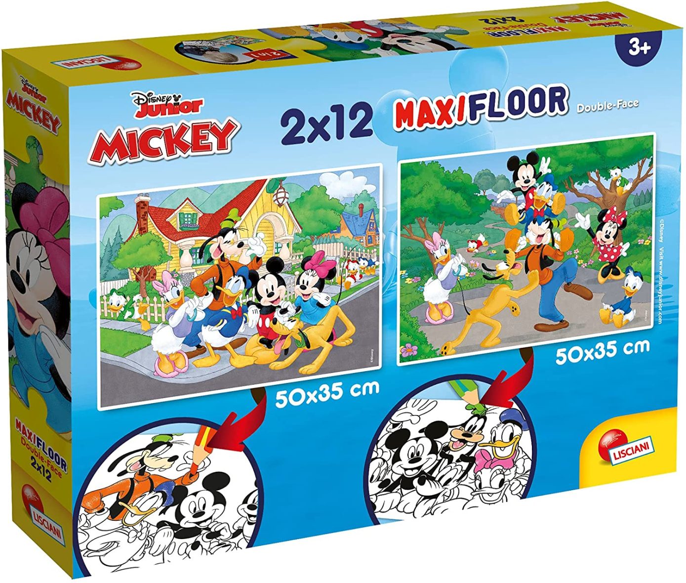 Puzzle mickey 2*12