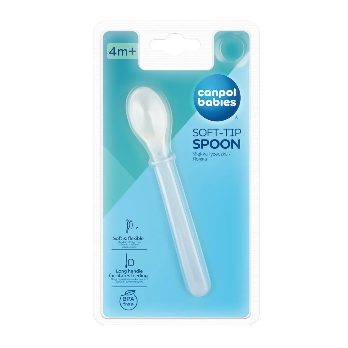 Cuillère bébé souple