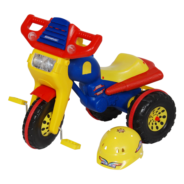 TRICYCLE GALAXY AVEC CASQUE