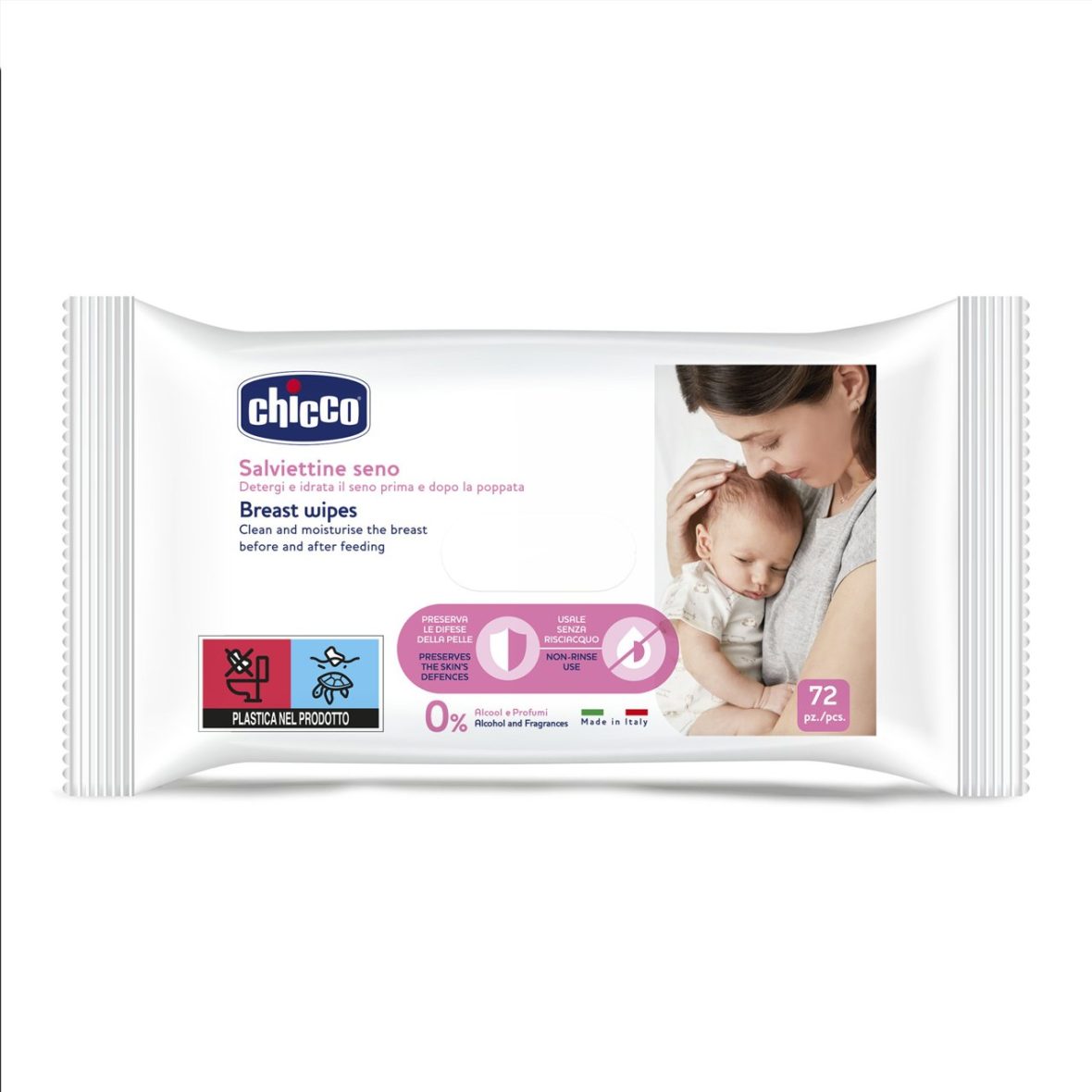 Lingettes pour les seins