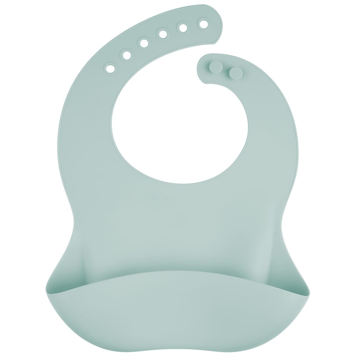 Bavoir en silicone avec poche
