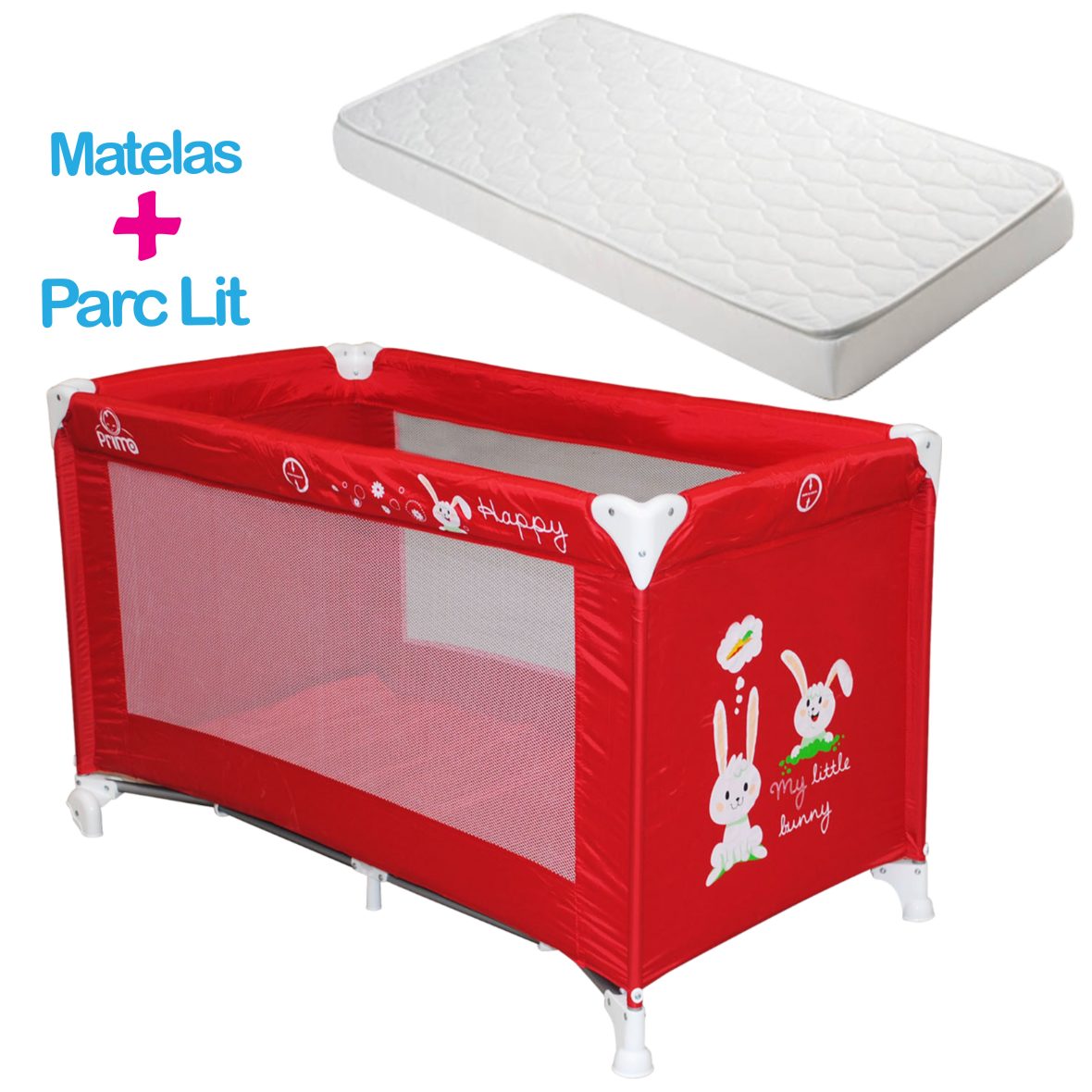 parc + matelas ROUGE