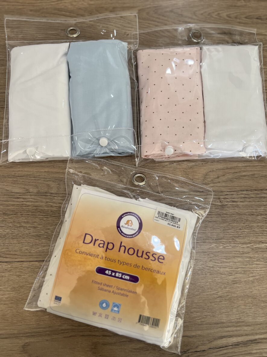 Drap housse berceau