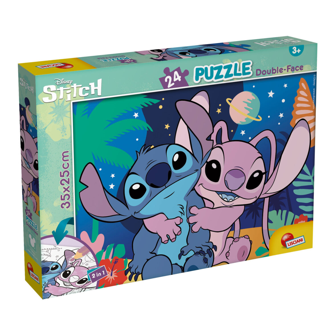Puzzle Df M+ 24pcs  Lilo & Stitch