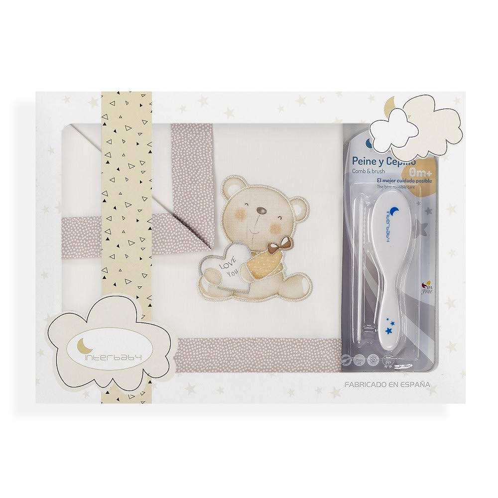 PARURE 3 PCS +BROSSE ET PEIGNE