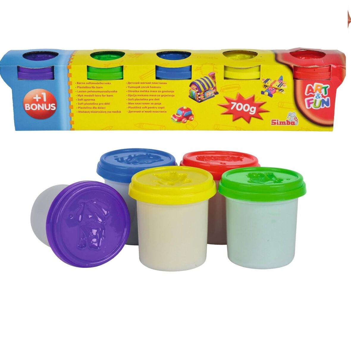 SET DE PATE A MODELER FUN PACK BONUS 4+1