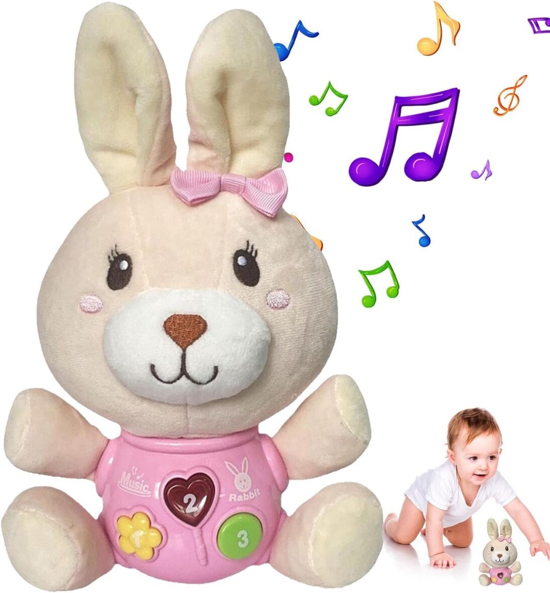 Peluche Musical Lapin