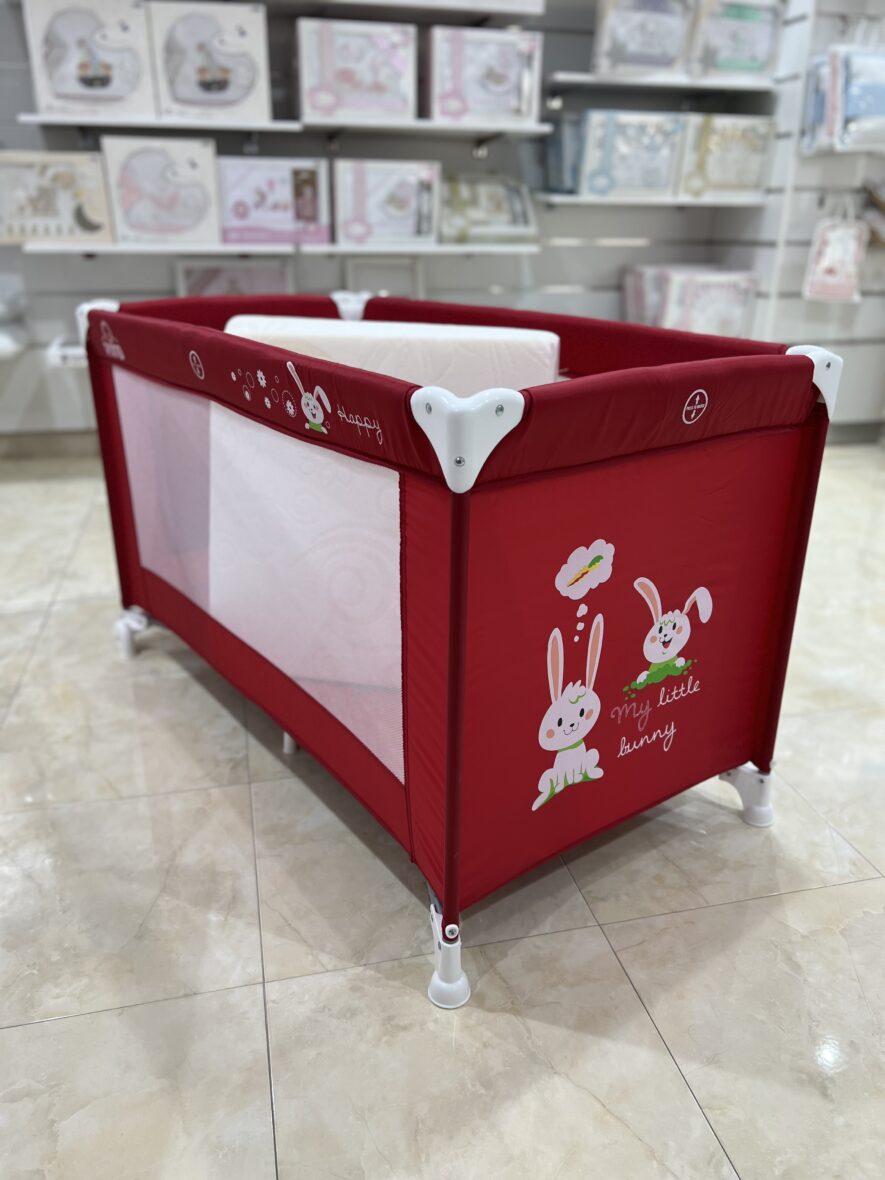 Parc lit + matelas pliant