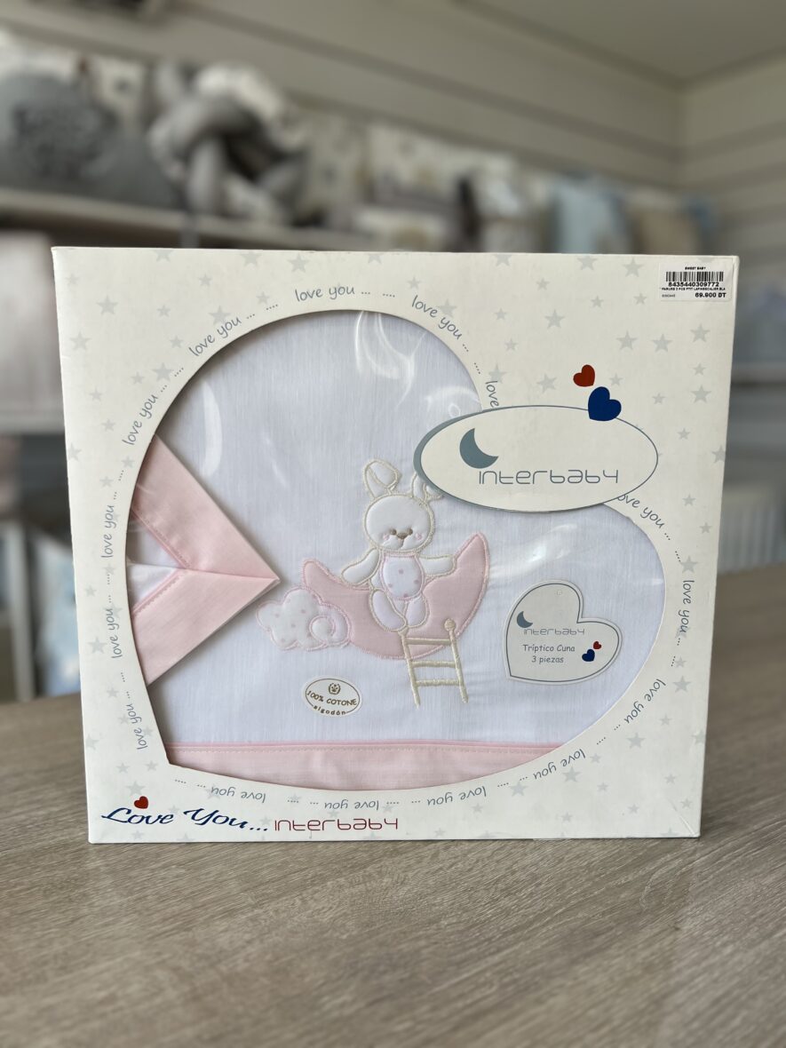 PARURE 3 PCS PTIT LAPINESCALIER
