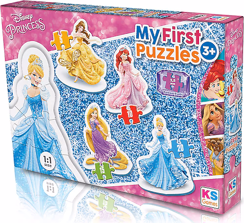 Puzzle Princesse 4en1