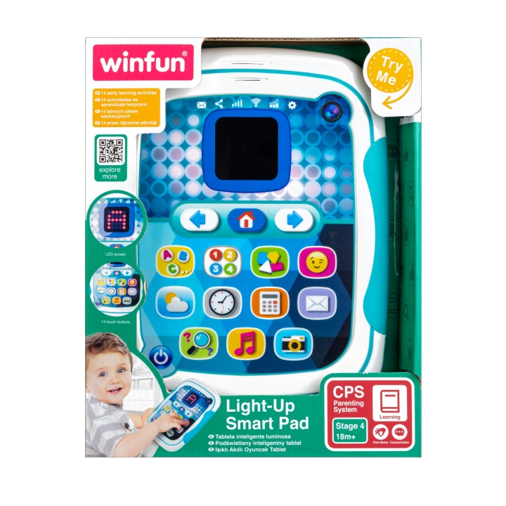 Tablette intelligente lumineuse