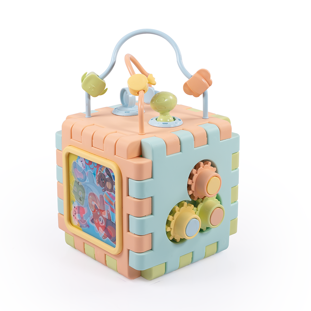 cube et puzzle éducatif 2 en 1