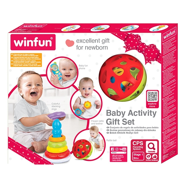 Coffret cadeau d’activités pour bébé