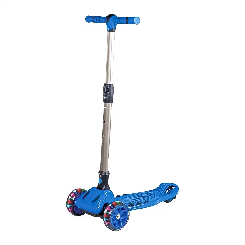 Trottinette TWIST lumineuse 6+ bleu