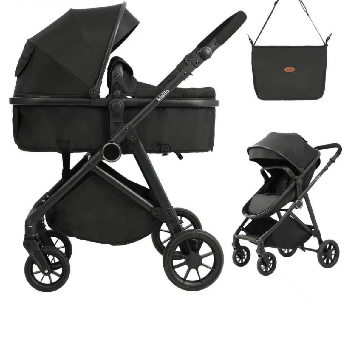 Poussette landau + sac