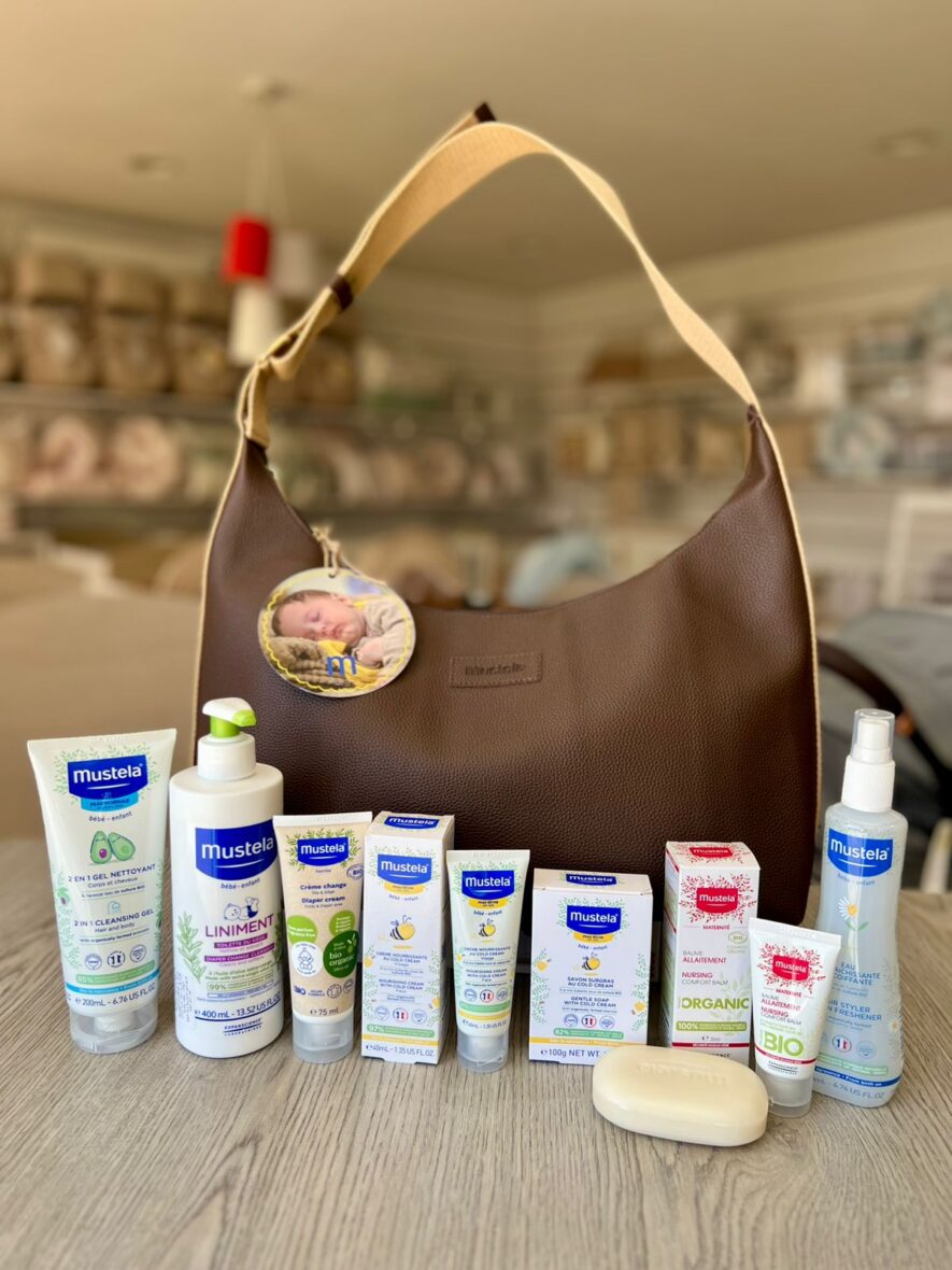 Sac maman + produits essentiels