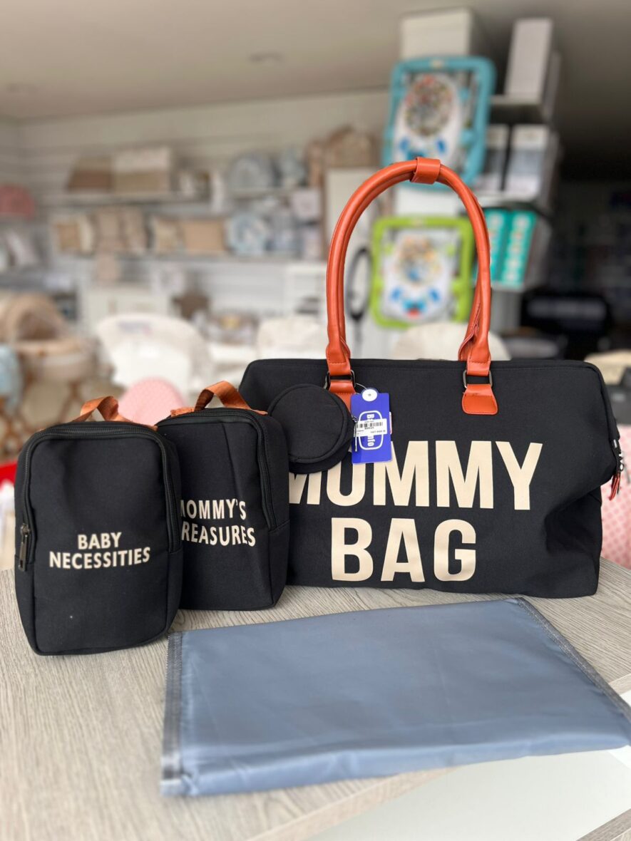 Sac à langer Mommy Bag 4 pièces